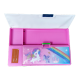 TECHNOCHITRA Unicorn Jumbo Dual Sided Pencil Box