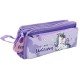 TECHNOCHITRA Unicorn Dual Zipper with Number Lock  Pencil Pouch PRPL