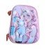 TECHNOCHITRA  Jumbo 3D Unicorn Angel Stationery Pouch for Girls - Multipurpose School Pencil Case, Makeup Bag, Large Capacity with Mesh Pocket
