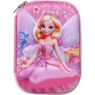 TECHNOCHITRA Dreamy Dollhouse Big Size 3D Doll Design Zipper Pencil Pouch Art Canvas Pencil Box TECHNOCHITRA Dreamy Dollhouse Big Size 3D Doll Design Zipper Pencil Pouch Art Canvas Pencil Box