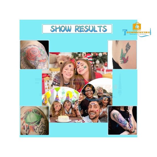 Temporary Tattoo Marker Pens for Skin-Easy Washable Body Paint Pens for Kids & Adults | Tattoo Marker Pen Kit for Parties Temporary Tattoo Marker Pens for Skin-Easy Washable Body Paint Pens for Kids & Adults | Tattoo Marker Pen Kit for Parties