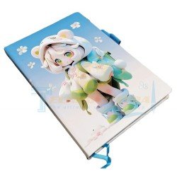 TECHNOCHITRA Cute Moon Eyes Doll A5 Diary Notebook Journal with Bookmark for Girls TECHNOCHITRA Cute Moon Eyes Doll A5 Diary Notebook Journal with Bookmark for Girls