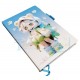 TECHNOCHITRA Cute Moon Eyes Doll A5 Diary Notebook Journal with Bookmark for Girls 