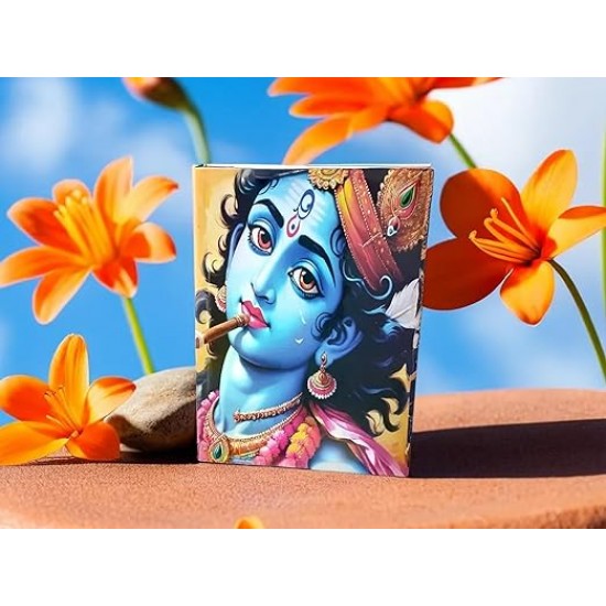 TECHNOCHITRA® Flute of Wisdom Inspirational Lord Krishna Diary Notebook Journal