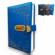 TECHNOCHITRA Golden Petals Lock Diary with Password | Elegant Leatherette Office Diary | Number Password Lock Journal for Notes, Planning & Privacy TECHNOCHITRA Golden Petals Lock Diary with Password | Elegant Leatherette Office Diary | Number Password Lock Journal for Notes, Planning & Privacy