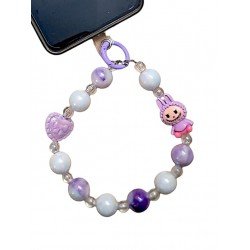 TECHNOCHITRA® Cute Monster Design Phone Charm for Girls – Kawaii Mobile Strap, Bag & Keychain Accessory with Metal Clasp | Trendy Hanging Charm for Phone Case, Purse, Backpack – Gift for Teen Girls