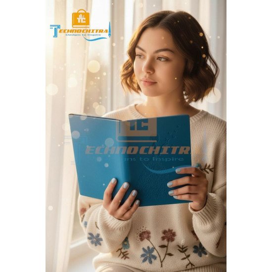 TECHNOCHITRA Vintage Aesthetic Leather Journal for Girls | A6 Ring-Bound Blank Paper Notebook | Butterfly Girl Print Diary | Best Gift for Women & Travelers TECHNOCHITRA Vintage Aesthetic Leather Journal for Girls | A6 Ring-Bound Blank Paper Notebook | Butterfly Girl Print Diary | Best Gift for Women & Travelers