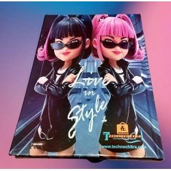 TECHNOCHITRA® Bold Visionaries Girls Designer Diary Notebook Journal