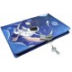 TECHNOCHITRA Space Explorer Personal Lock Diary, Astronaut-Inspired Edition A5 Notebook Ruled 110 Pages