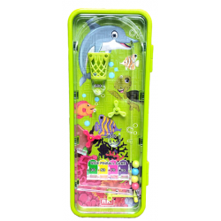 TECHNOCHITRA Pinball Game Number Lock Password Art Plastic Pencil Box