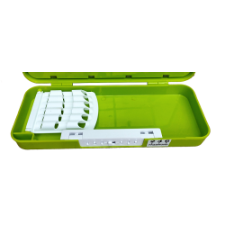 TECHNOCHITRA Pinball Game Number Lock Password Art Plastic Pencil Box