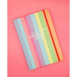 TECHNOCHITRA MULTI COLOR LINING DIARY