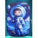 TECHNOCHITRA® 3D Space Astronaut Printed Designer Multipurpose Stationery Pouch for Kids