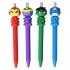 TECHNOCHITRA® Heroic Scribbles Set of 4 Superhero Face Mechanical Pencils for Boys