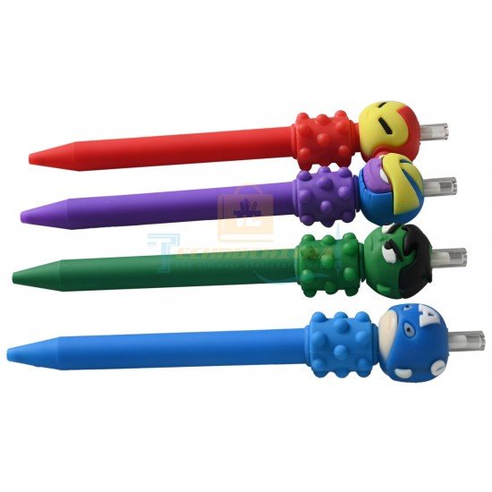 TECHNOCHITRA® Heroic Scribbles Set of 4 Superhero Face Mechanical Pencils for Boys