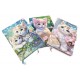 TECHNOCHITRA Cute Moon Eyes Kitten Diary Notebook Journal with Bookmark for Girls