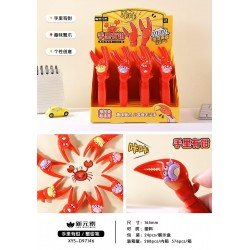 TECHNOCHITRA Crab Claw Shape Pen for Kids Stationery pen for kids, Playful Writing Tool, Smooth Gel Pen (2)
