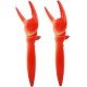 TECHNOCHITRA Crab Claw Shape Pen for Kids Stationery pen for kids, Playful Writing Tool, Smooth Gel Pen (2)