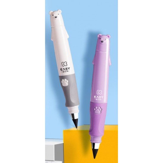 TECHNOCHITRA Infinite Pencil with Bear Face | Never-Ending Writing Pencil | No Ink, No Sharpener Required (4)