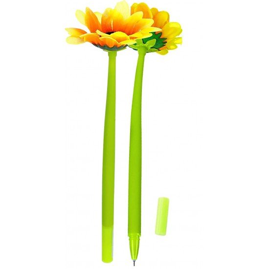 TECHNOCHITRA Flower Shape Gel Pen Set of 2